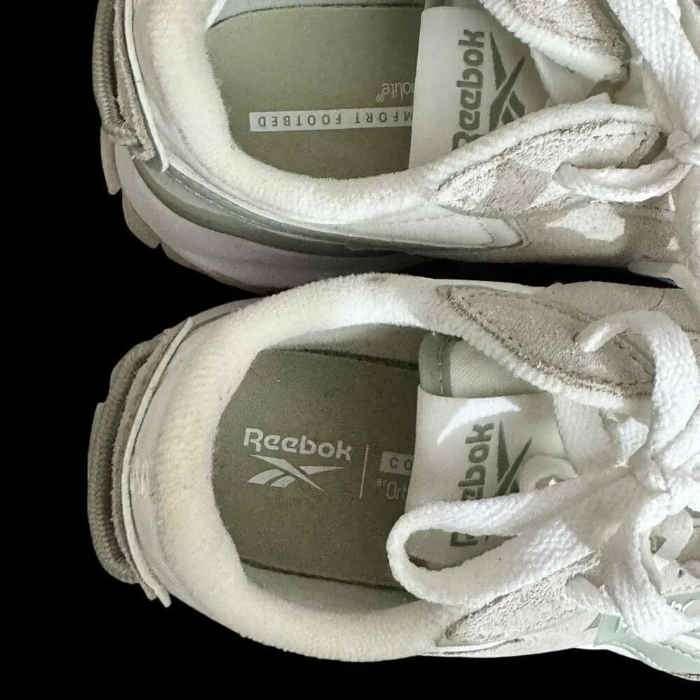Reebok Women’s Cloud-walk Leather /Suede Sneakers -/SZ: 8.5